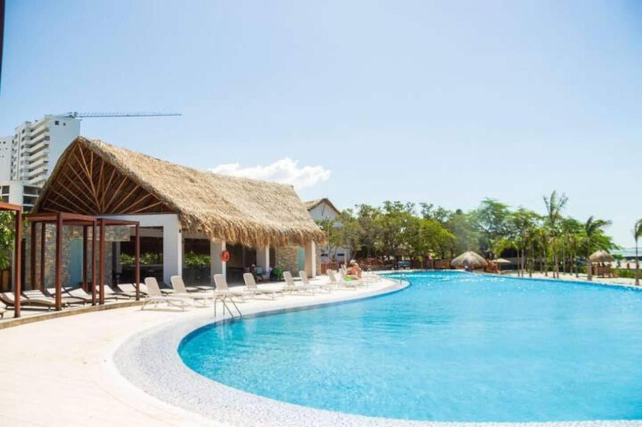 Apartamento Encantador Samaria Club De Playa, 3 Alcobas 6 Personas Playa Privada Санта Марта Екстериор снимка
