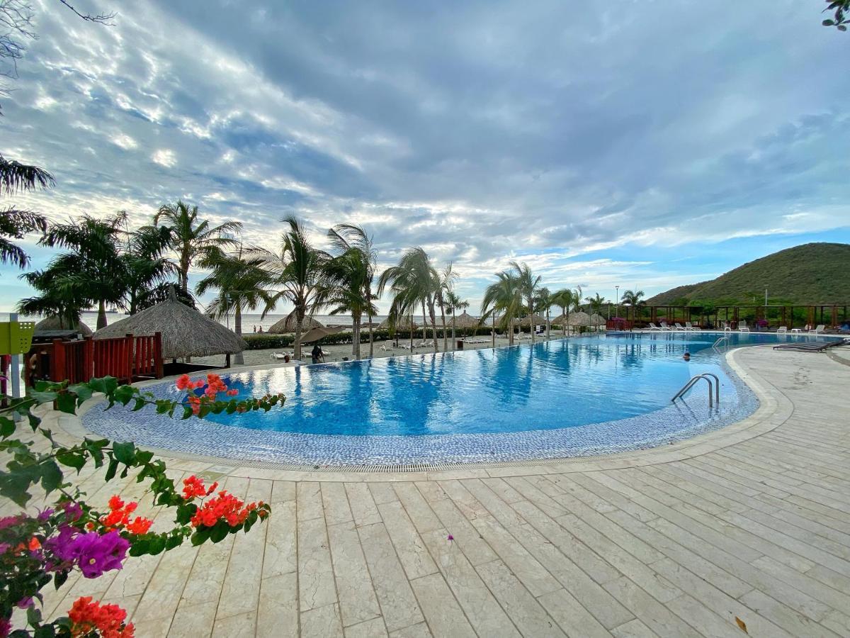 Apartamento Encantador Samaria Club De Playa, 3 Alcobas 6 Personas Playa Privada Санта Марта Екстериор снимка