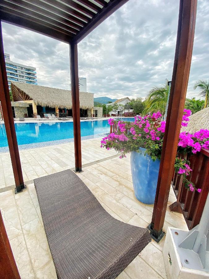 Apartamento Encantador Samaria Club De Playa, 3 Alcobas 6 Personas Playa Privada Санта Марта Екстериор снимка