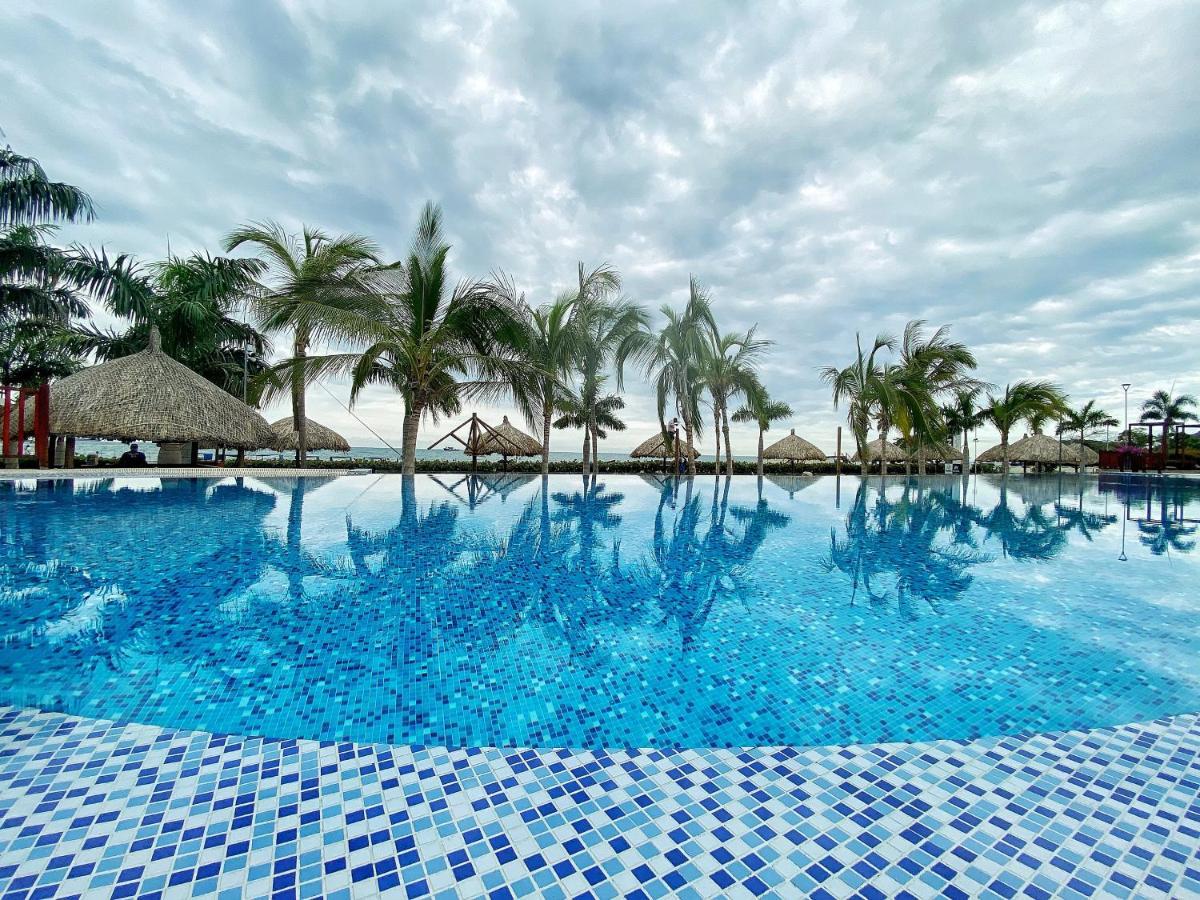 Apartamento Encantador Samaria Club De Playa, 3 Alcobas 6 Personas Playa Privada Санта Марта Екстериор снимка