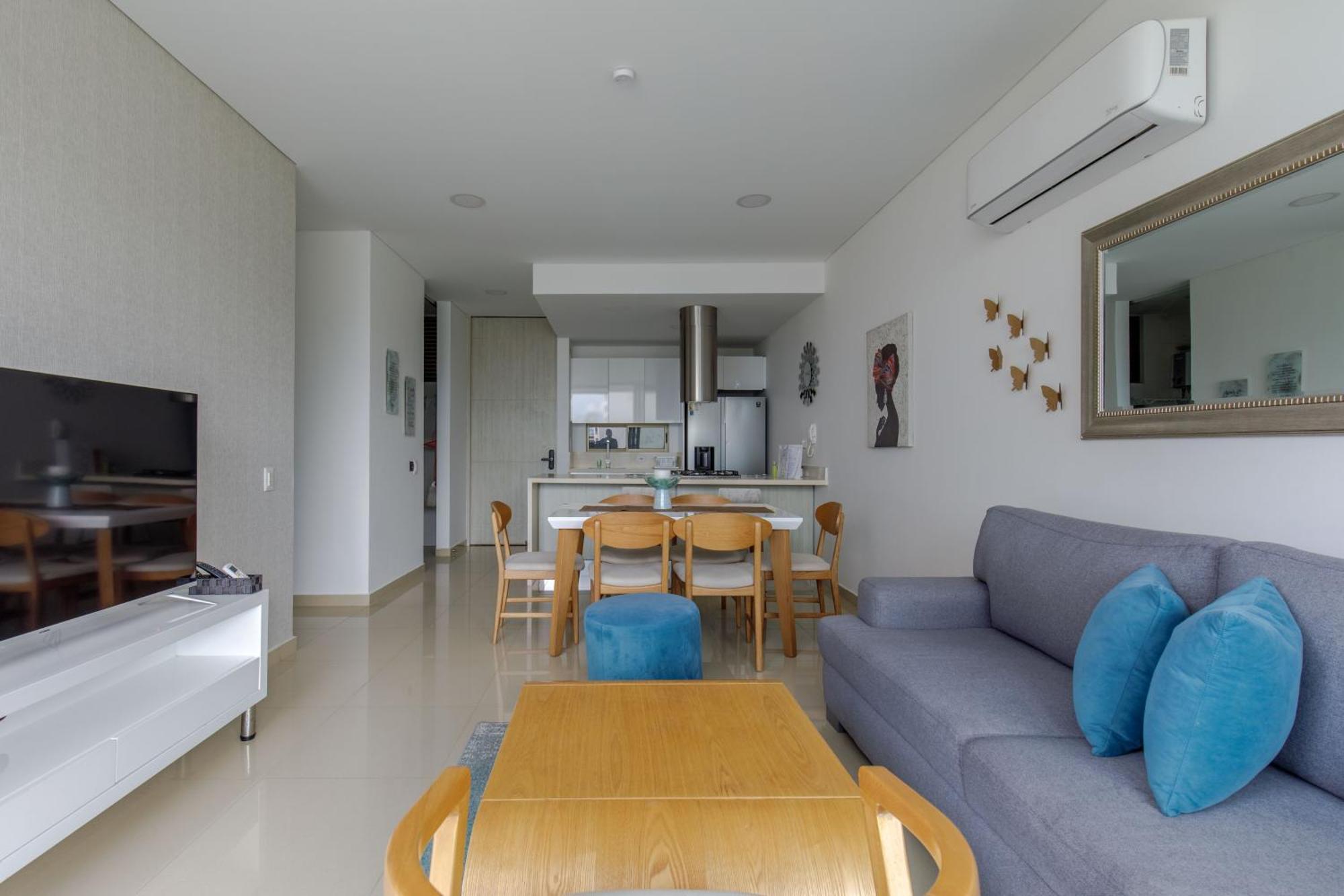 Apartamento Encantador Samaria Club De Playa, 3 Alcobas 6 Personas Playa Privada Санта Марта Екстериор снимка
