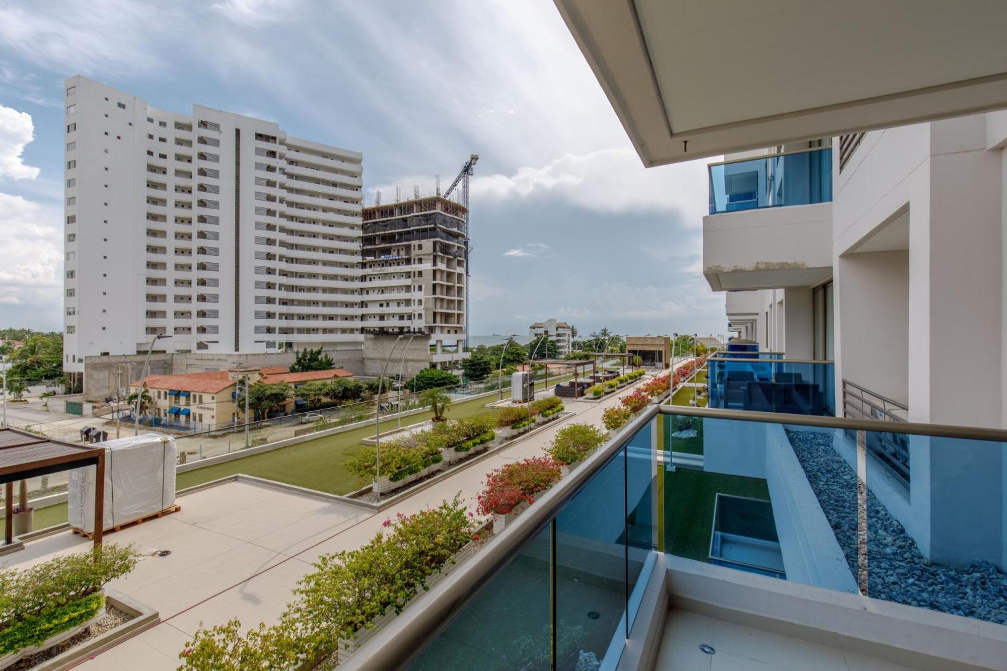 Apartamento Encantador Samaria Club De Playa, 3 Alcobas 6 Personas Playa Privada Санта Марта Екстериор снимка